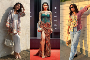 Gaya Fashion Etnik Namun Kekinian