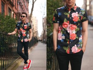 Ide Kemeja Floral untuk Pria